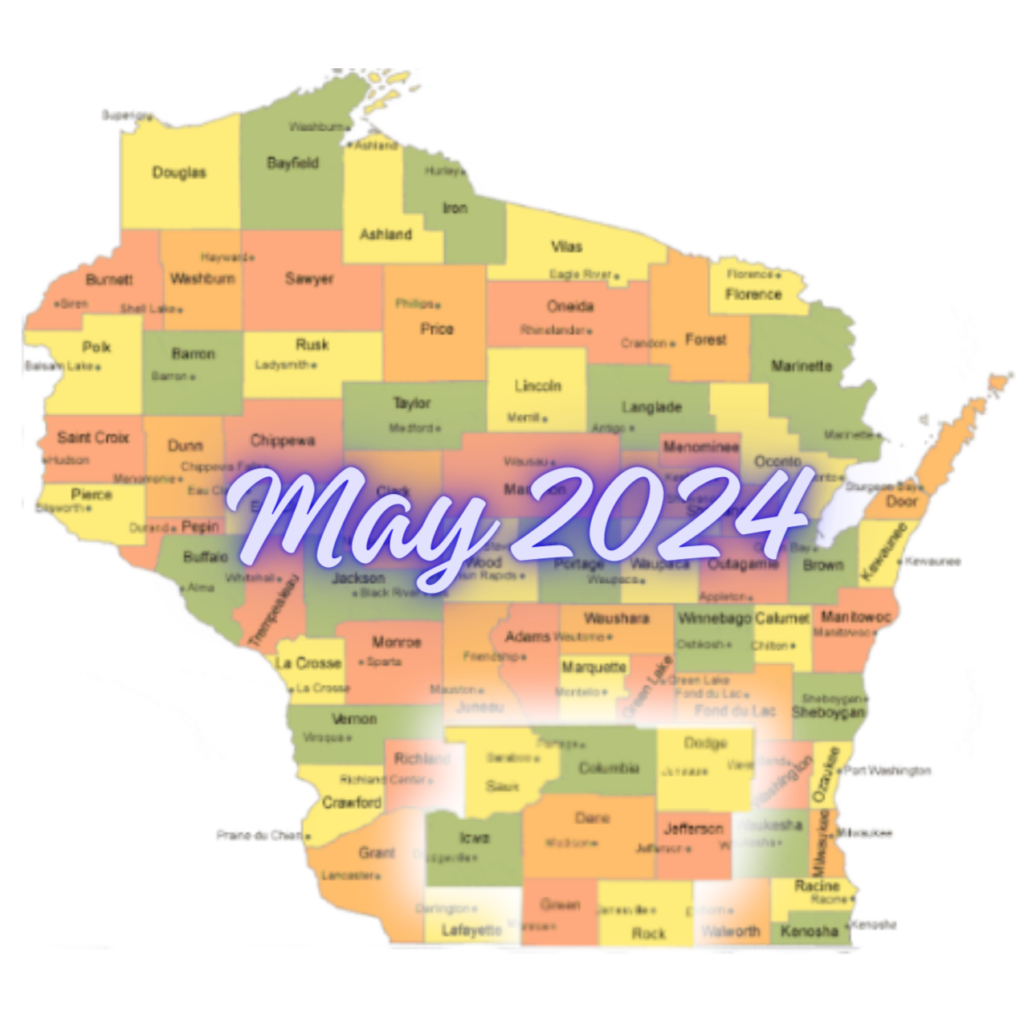 May 2024 south central wisconsin